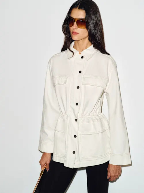 Alex Cinched Denim Jacket