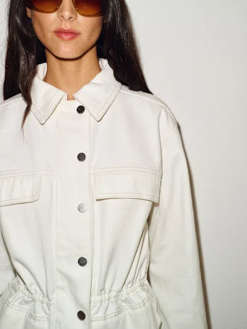 Alex Cinched Denim Jacket