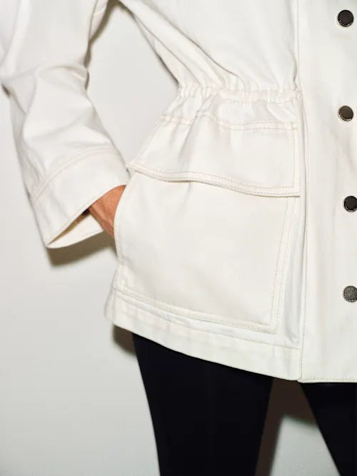 Alex Cinched Denim Jacket