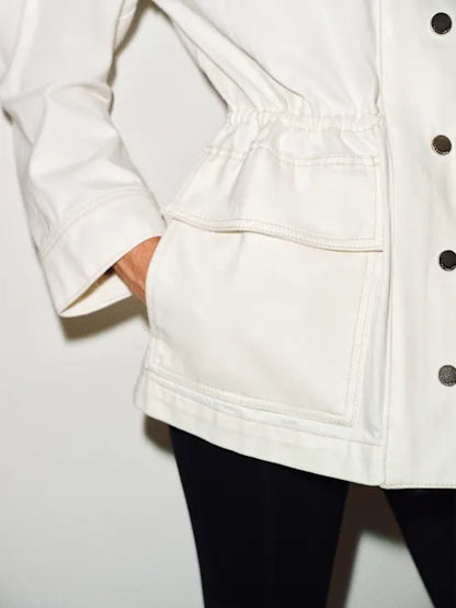 Alex Cinched Denim Jacket